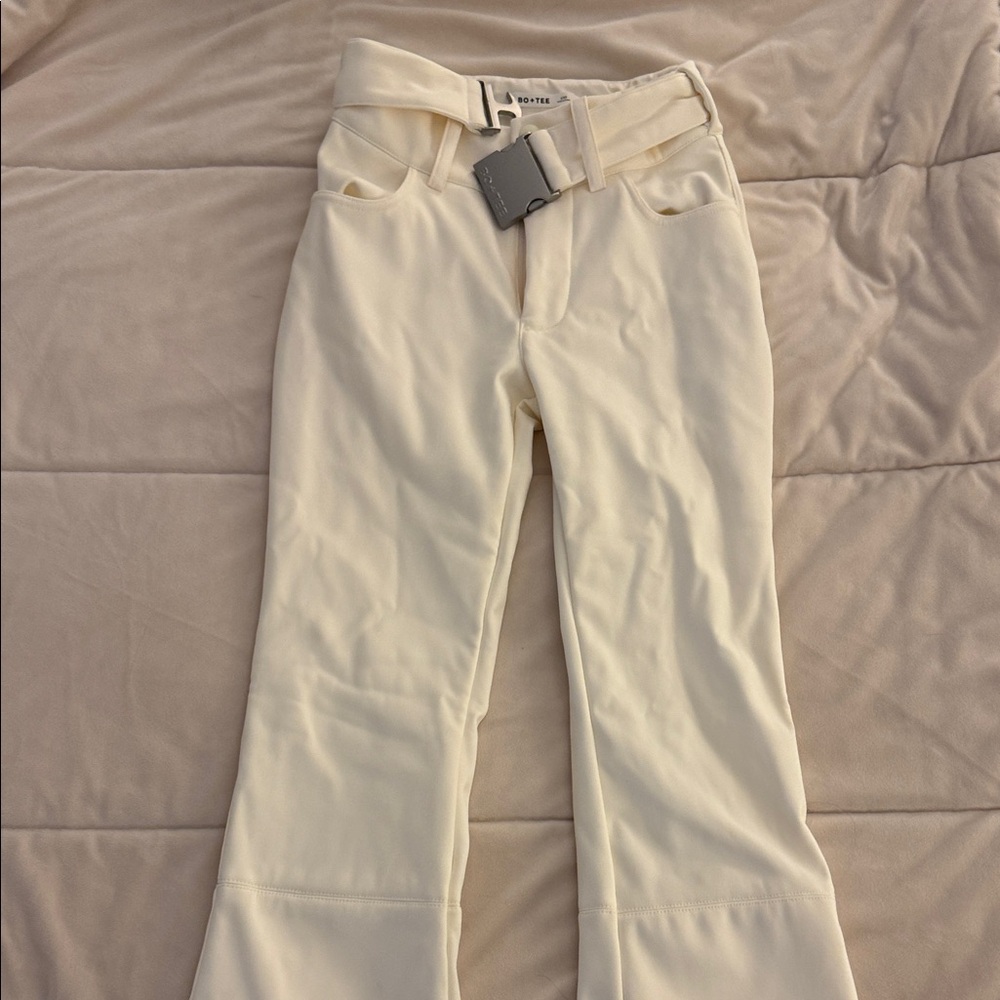 Bo+Tee Waterproof Belted Ski Pants